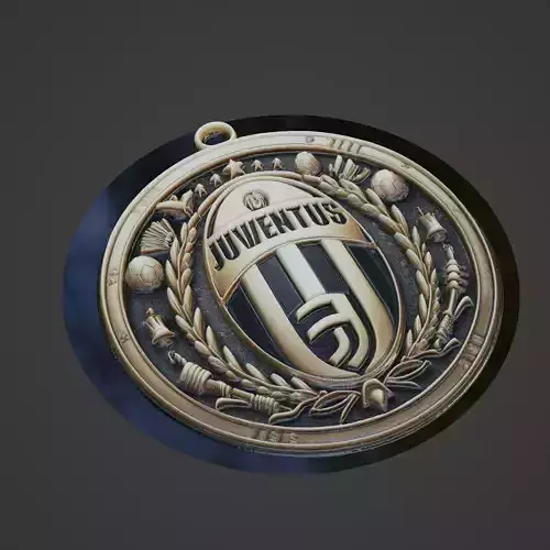 Juventus Football Medallion