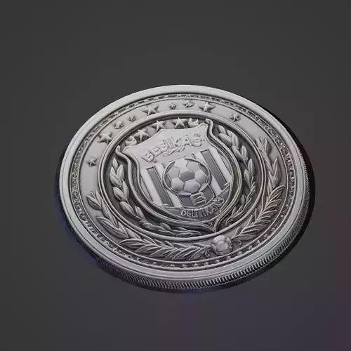 Besiktas Football Medallion