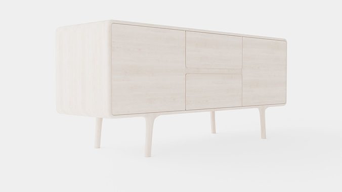 Gazzda Fawn Sideboard Low-poly 3D model