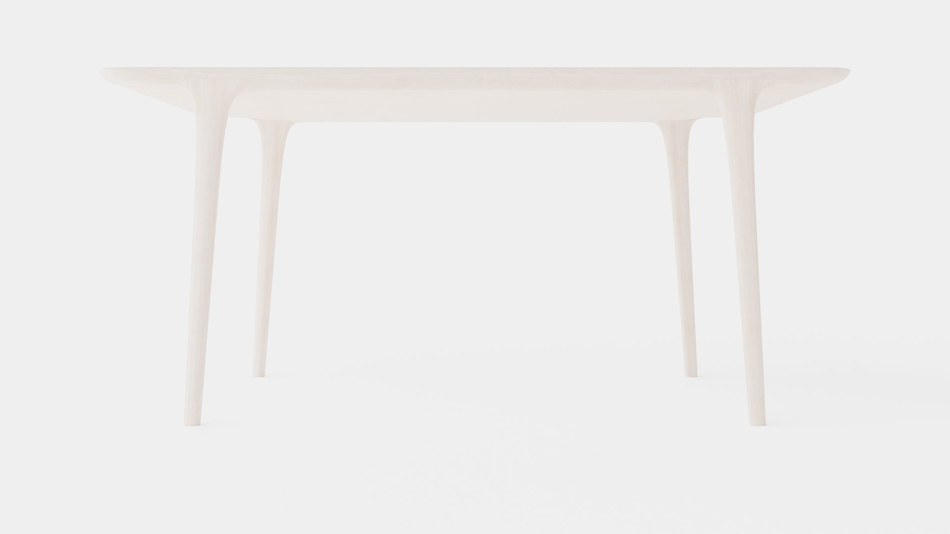 Gazzda Fawn 160 Dining Table Low-poly 3D model_4