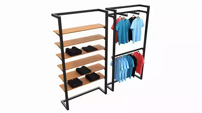 Store Wall Display Frame System