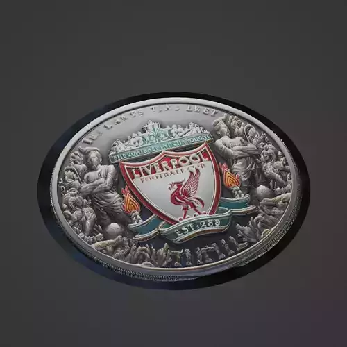 Liverpool Football Medallion