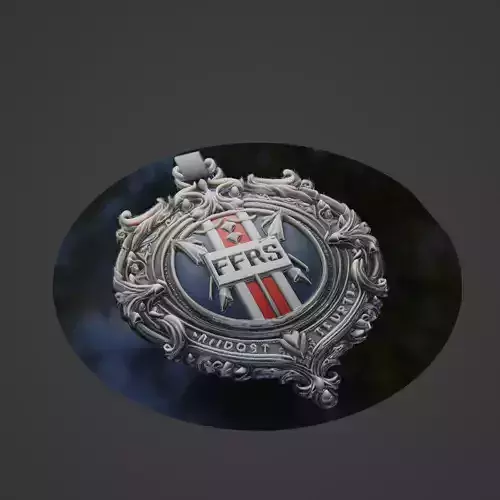 Football Medallion 3D print model