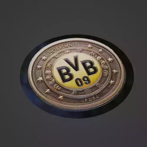 Borussia dortmund Football Medallion