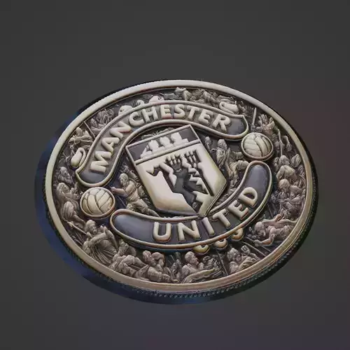 manchester united Football Medallion