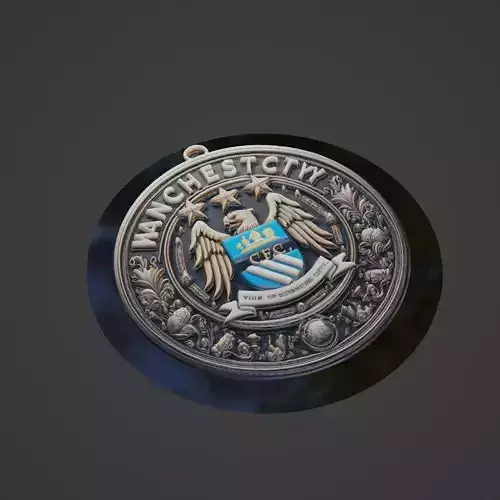 manchester city Football Medallion
