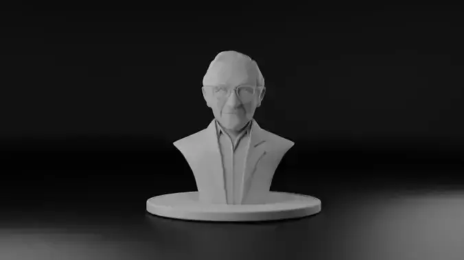 Noam Chomsky 3D model