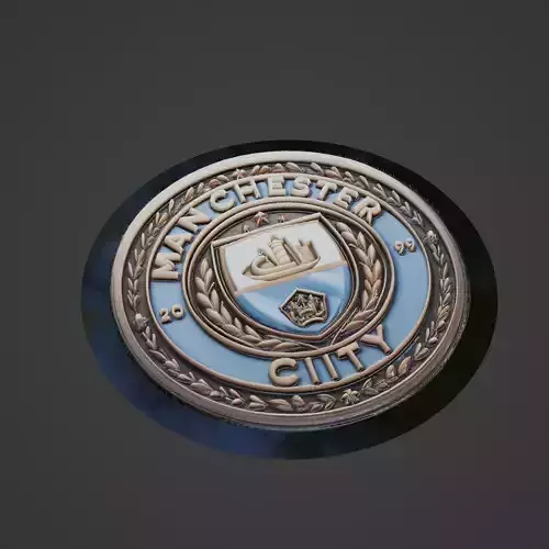 manchester city Football Medallion