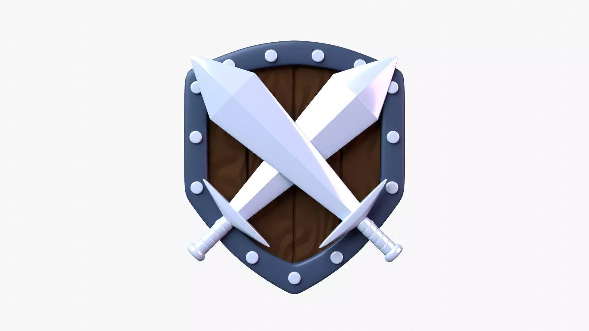 Silver Tier 3D Illustration 3D model