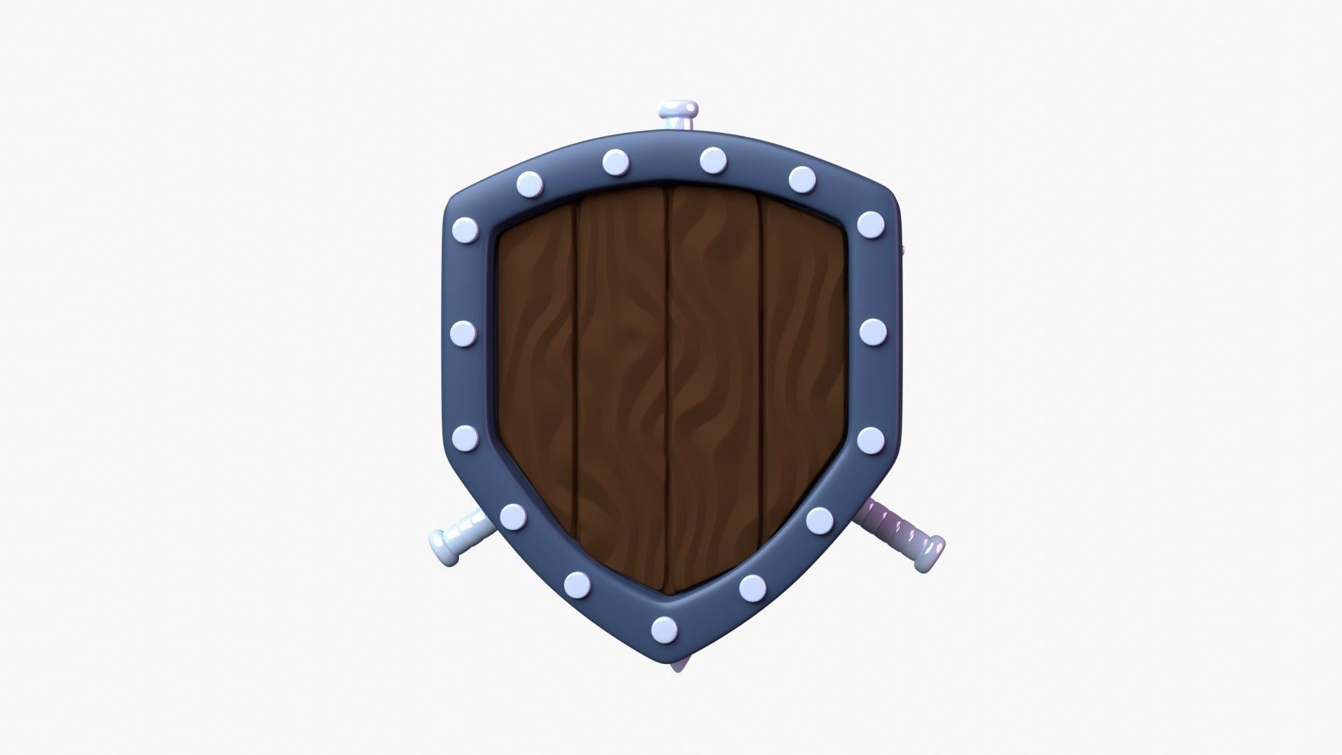 Silver Tier 3D Illustration 3D model_11