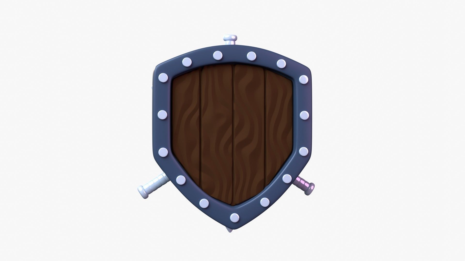 Silver Tier 3D Illustration 3D model_10