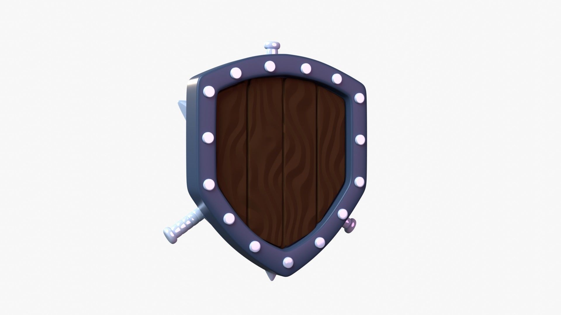 Silver Tier 3D Illustration 3D model_9