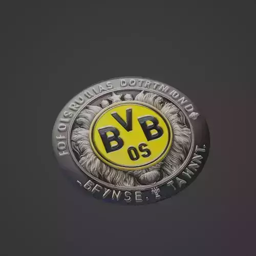 borussia dortmund Football Medallion