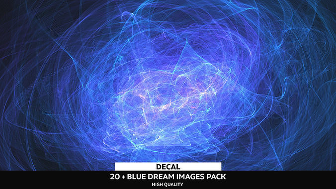 20 Blue Dream Effects Image Pack Texture