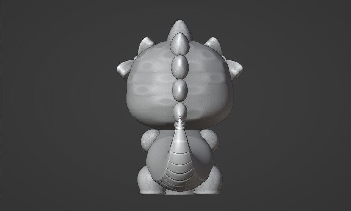 dinosaur 3D print model_11