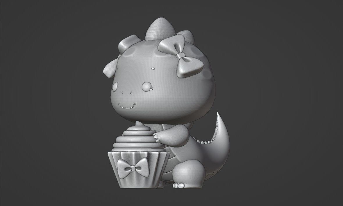 dinosaur 3D print model_7