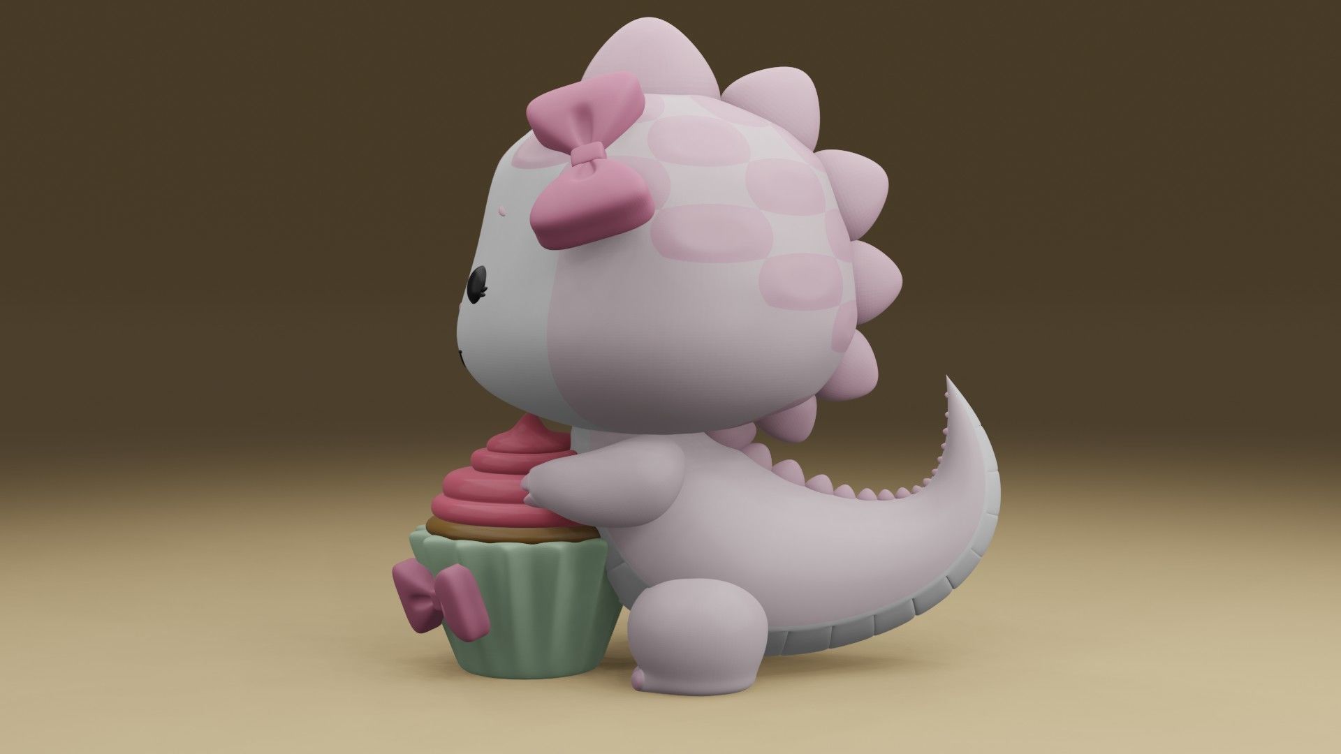 dinosaur 3D print model_5