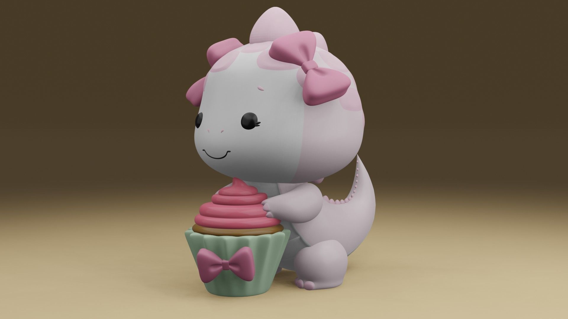 dinosaur 3D print model_9