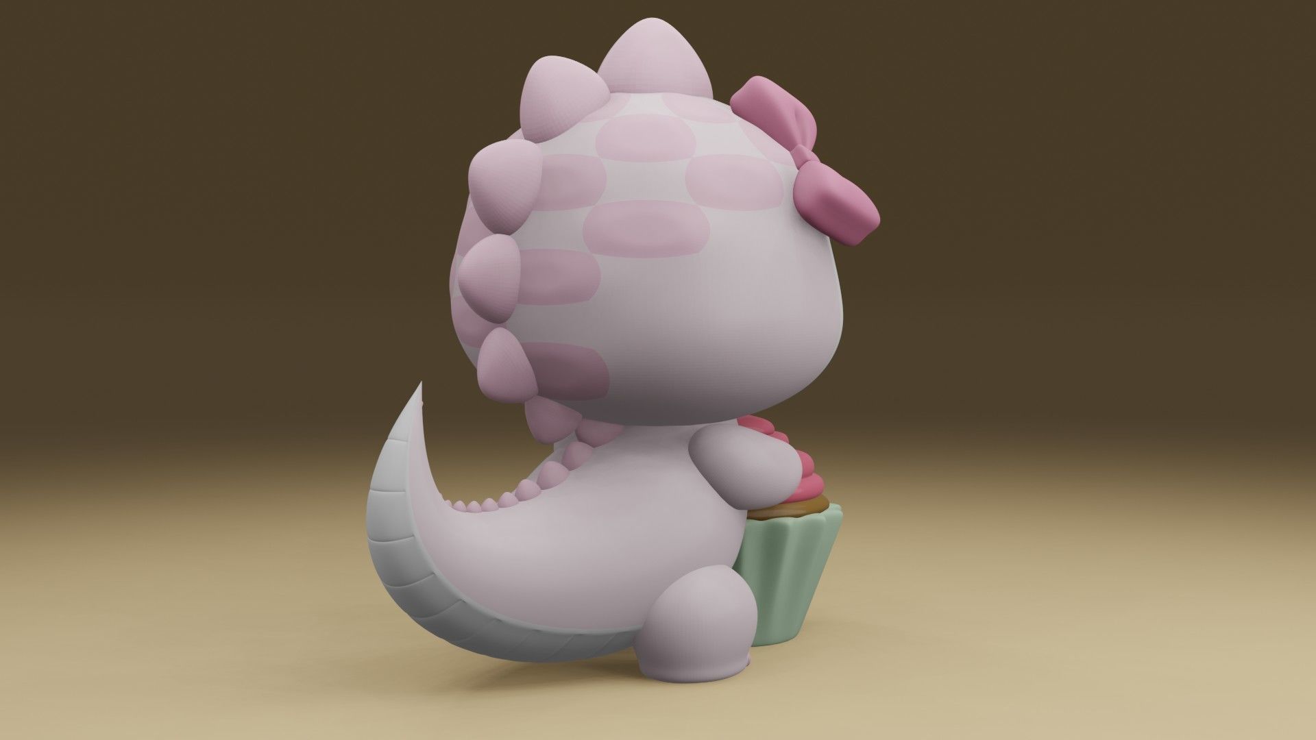 dinosaur 3D print model_10