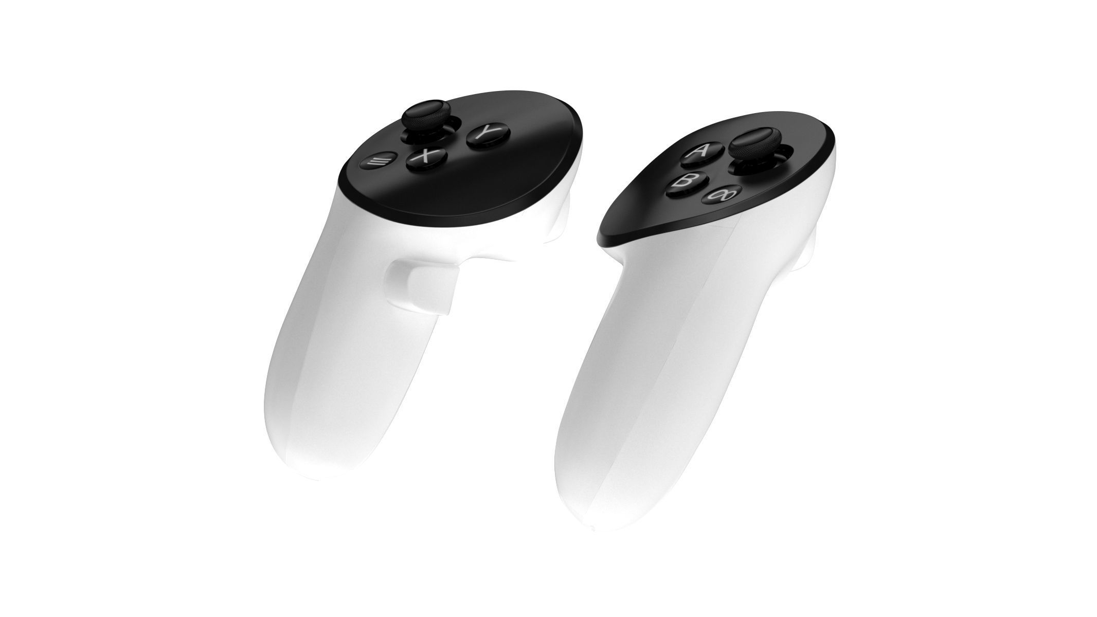 Meta Quest 3 Controler 3D model_7