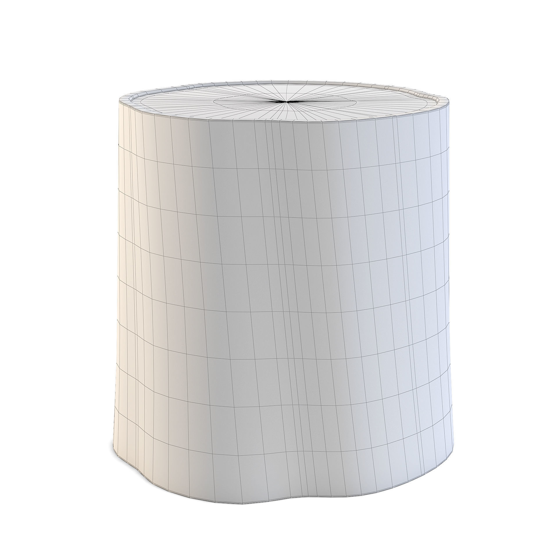 Tree Stump 3D model_1