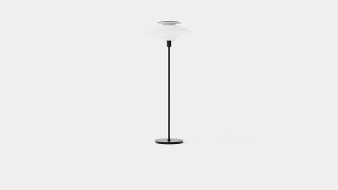 PH 80 Floor Lamp Low-poly 3D model