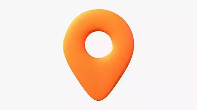 Location 3D Illustration