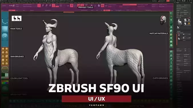 ZBrush User Interface