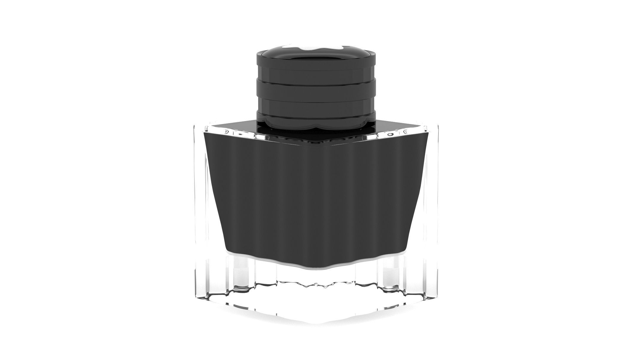 Montblanc Bottle Ink 50ml 3D model_1
