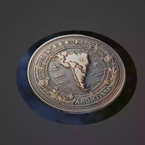 Argentina Country Medallion