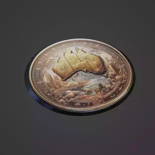 Australia Country Medallion