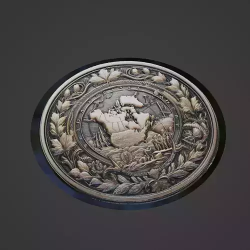 Canada Country Medallion