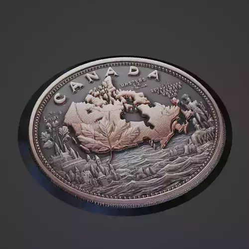 Canada Country Medallion
