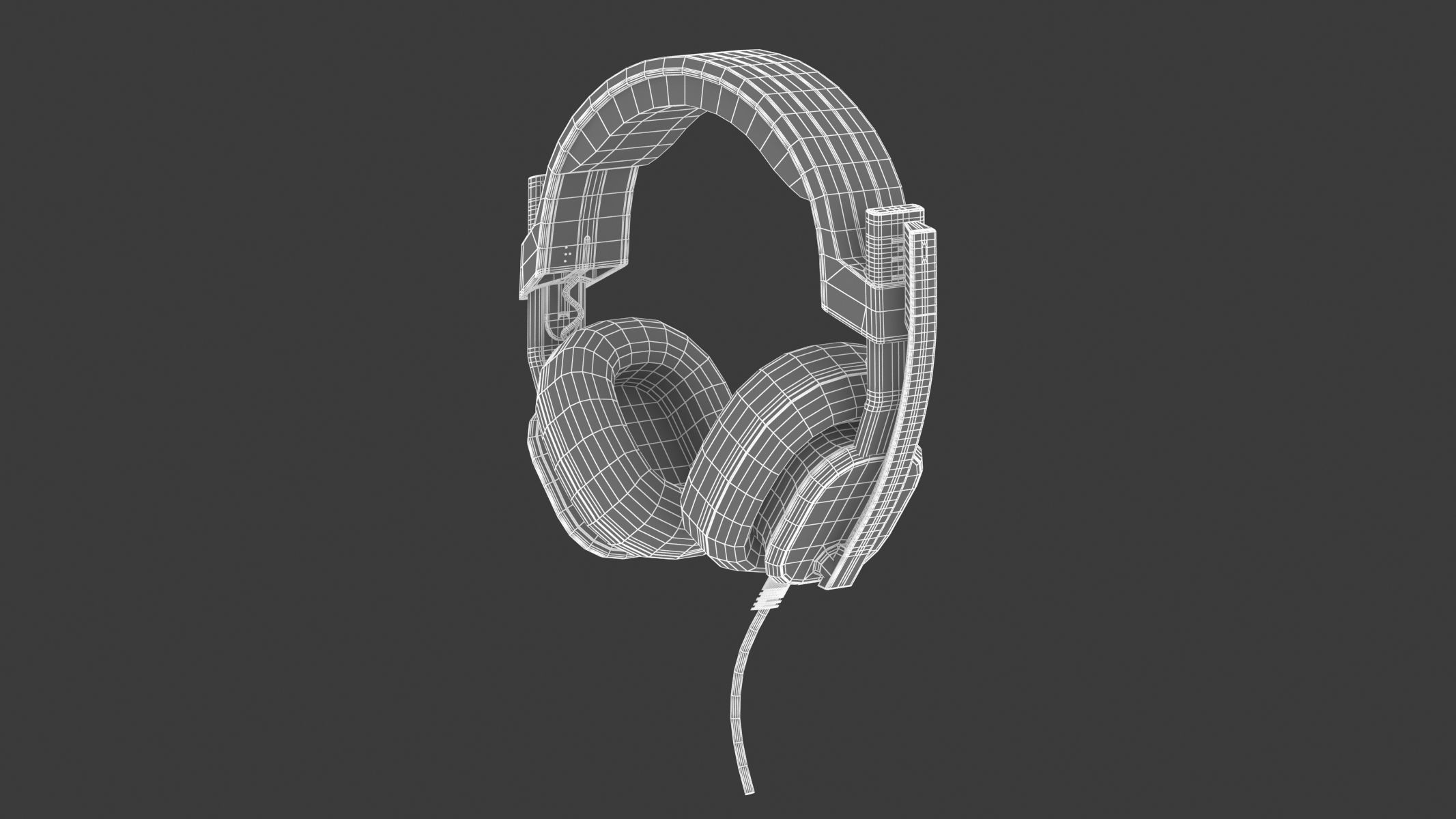 Astro Gaming A10 Gen 2 Gray 3D model_27