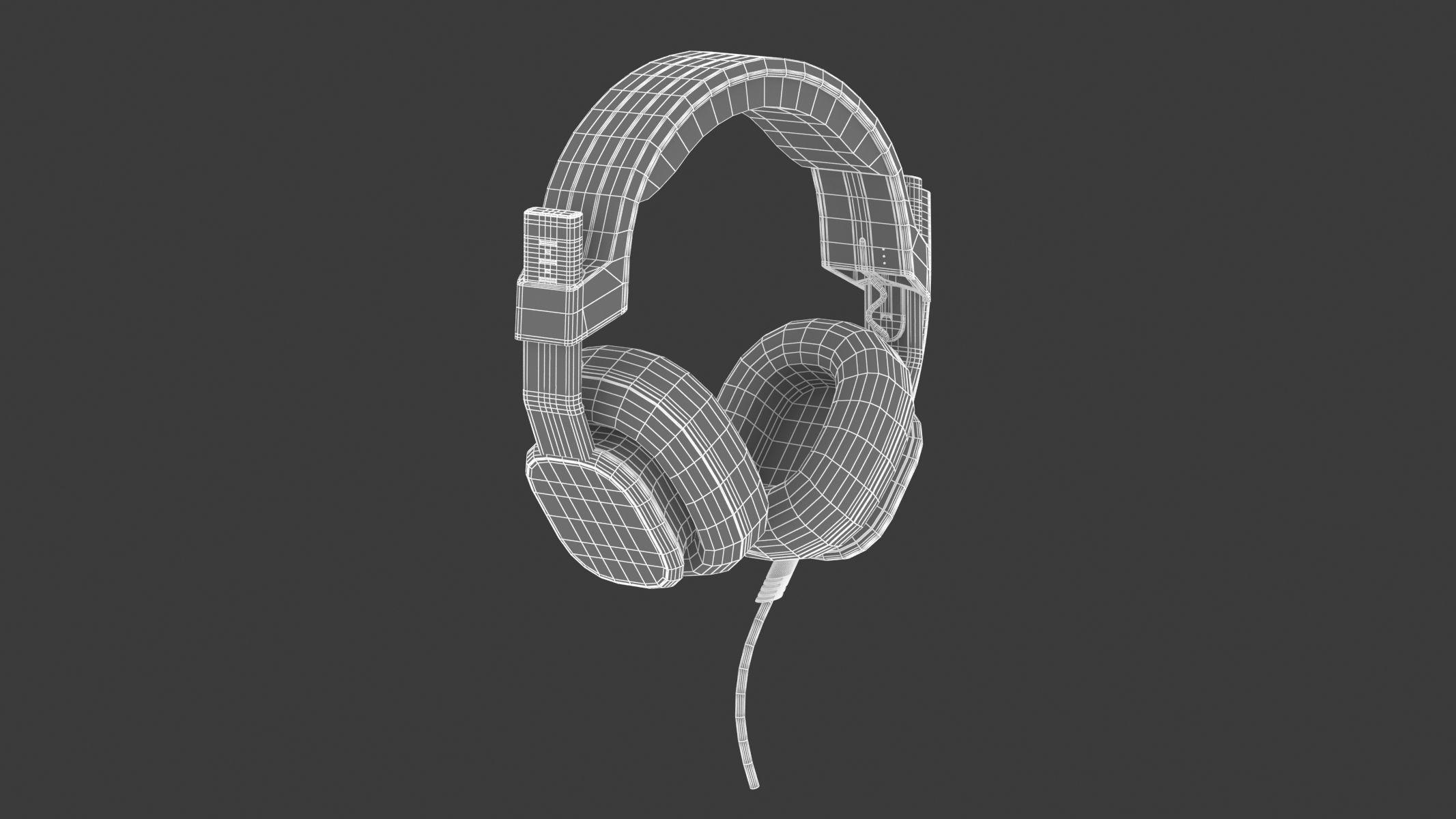 Astro Gaming A10 Gen 2 Gray 3D model_21