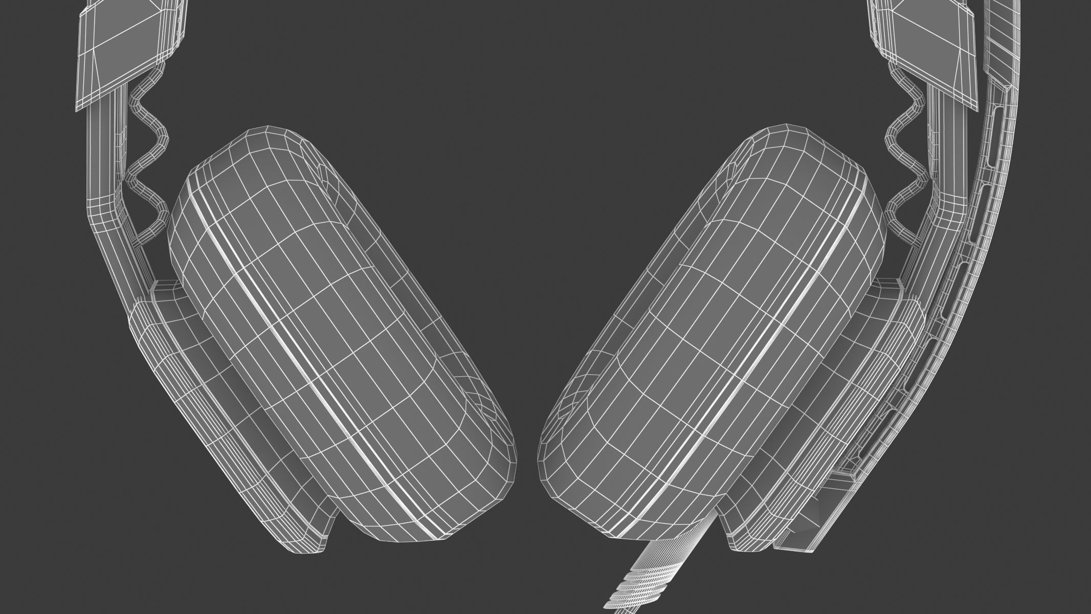 Astro Gaming A10 Gen 2 Gray 3D model_30