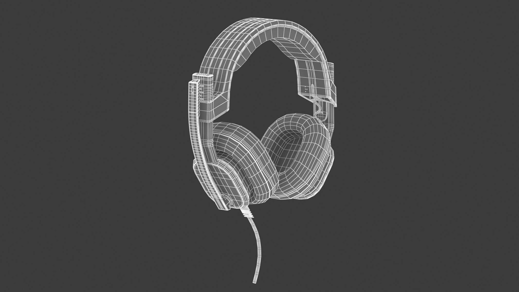 Astro Gaming A10 Gen 2 Gray 3D model_25