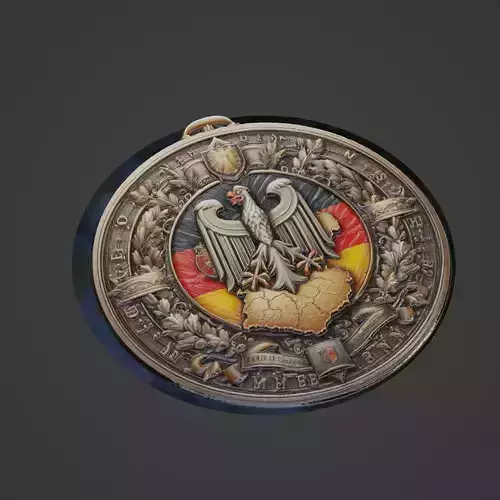 Germany Country Medallion