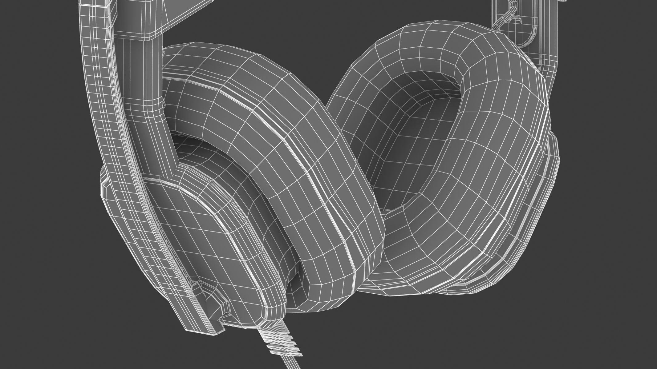 Astro Gaming A10 Gen 2 White 3D model_35