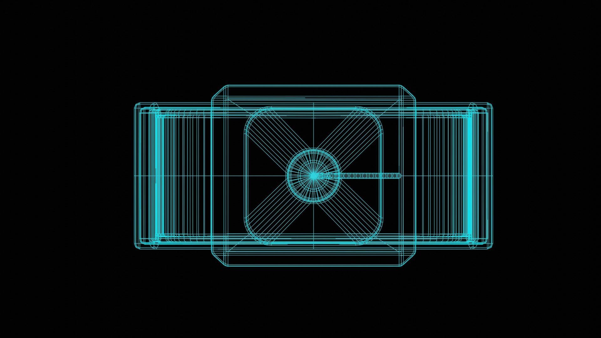 Perfume Low-poly 3D model_6