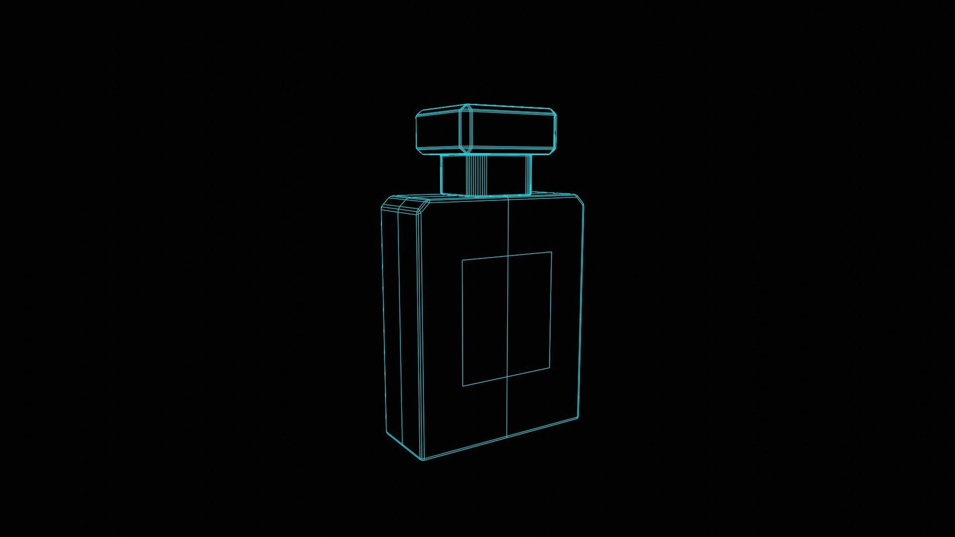 Perfume Low-poly 3D model_7