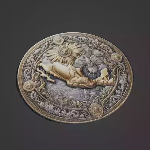 Mexico Country Medallion