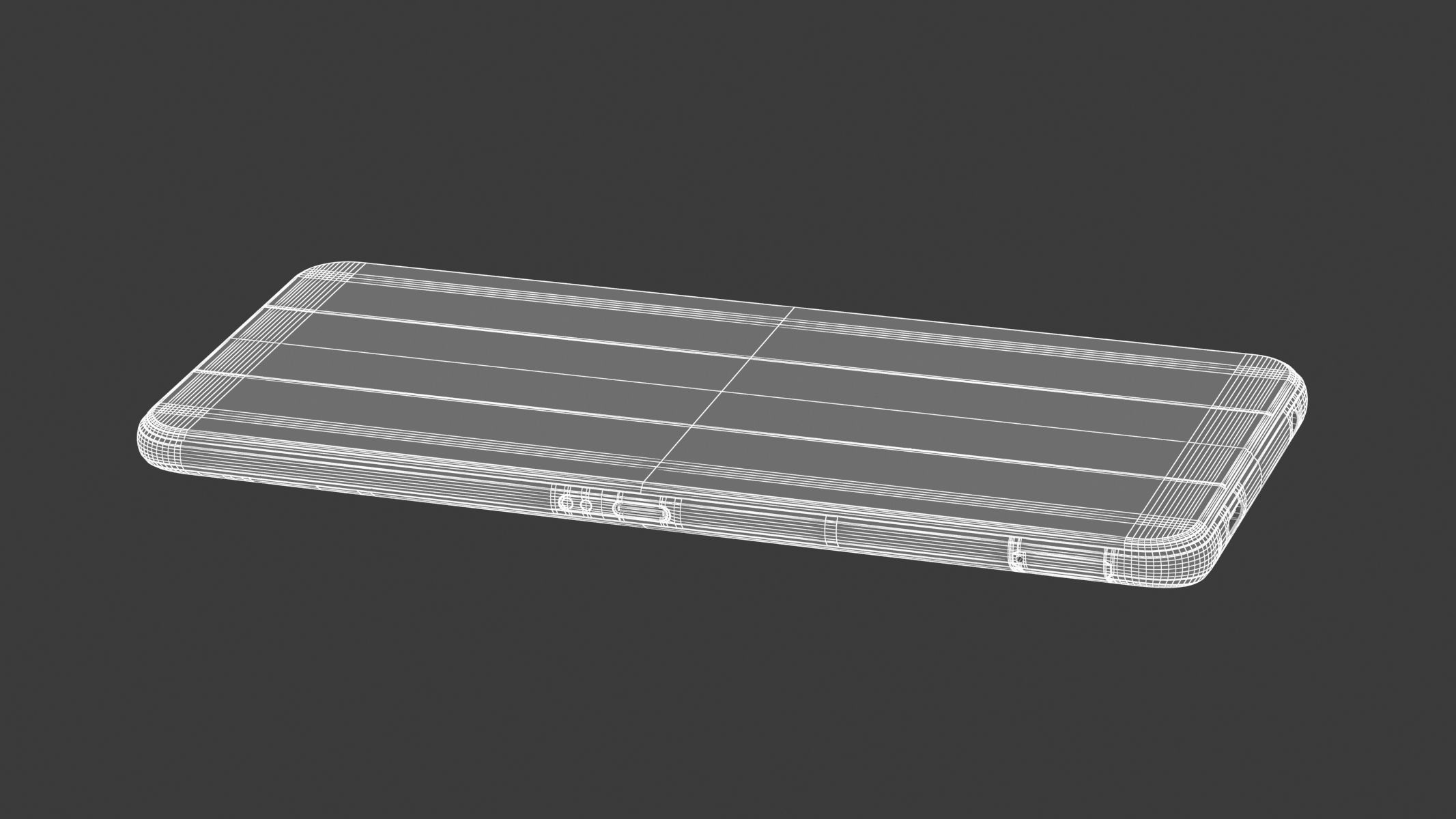 Asus ROG Phone 7 White 3D model_14