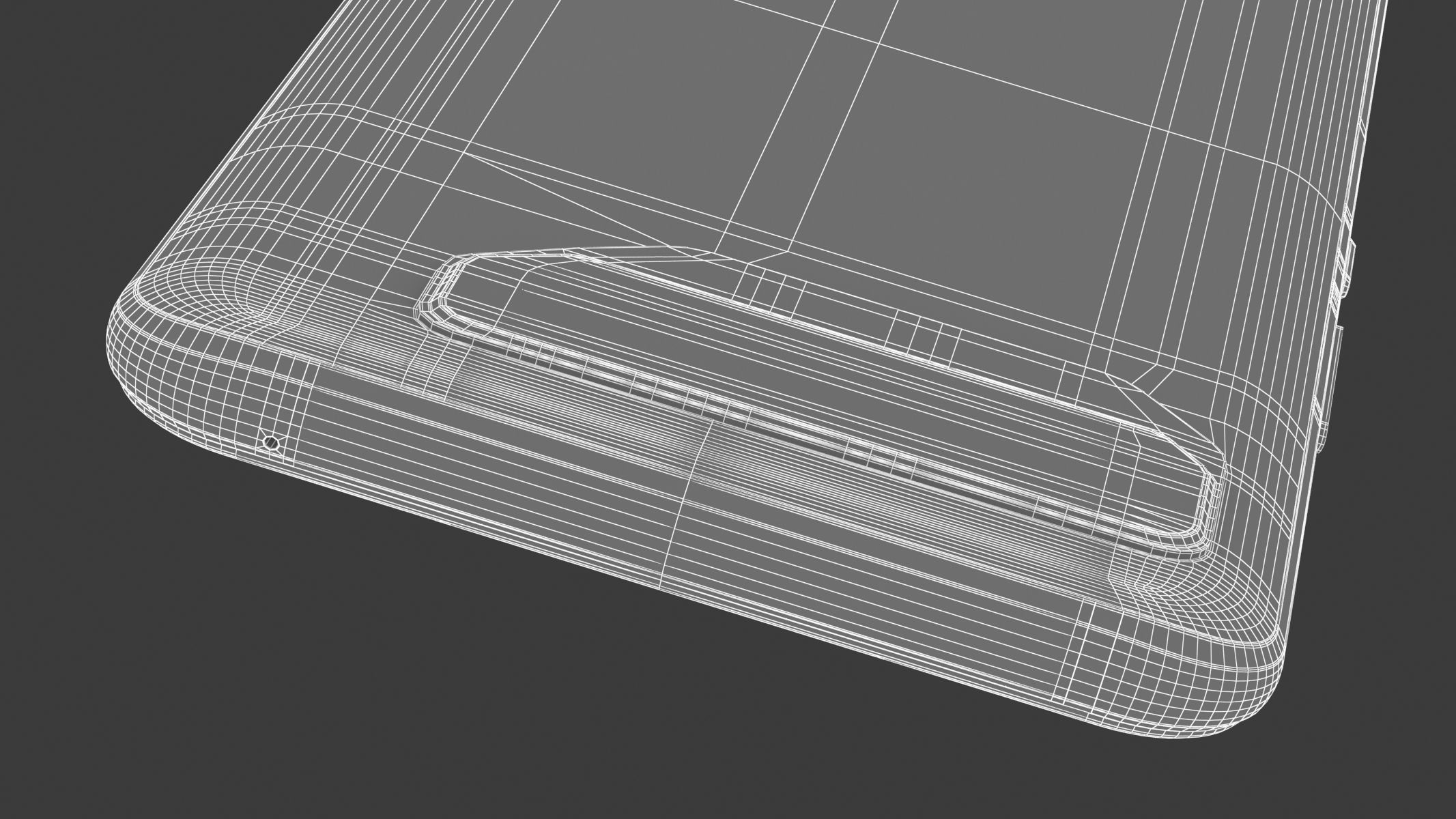 Asus ROG Phone 7 White 3D model_16