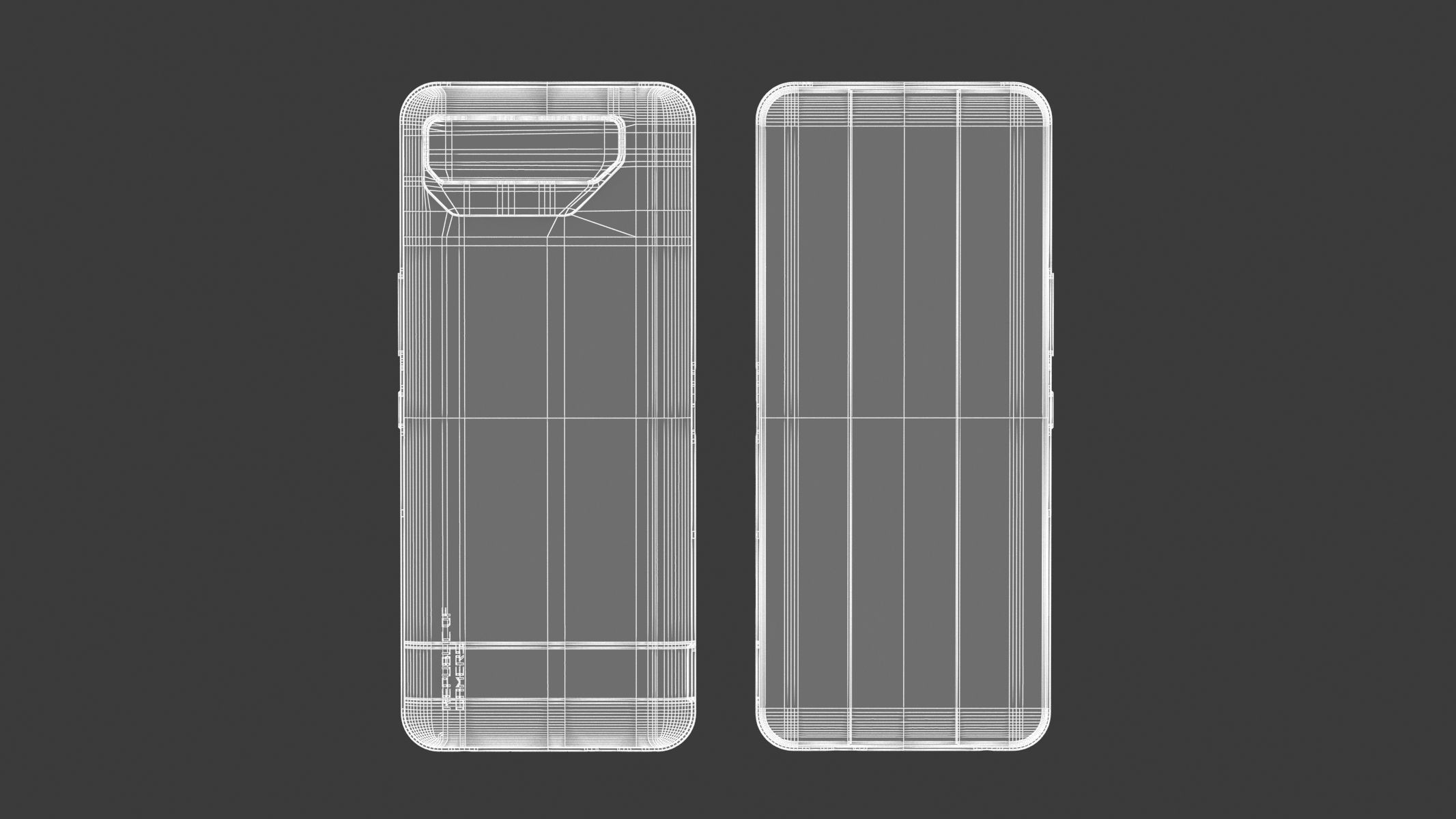 Asus ROG Phone 7 White 3D model_10