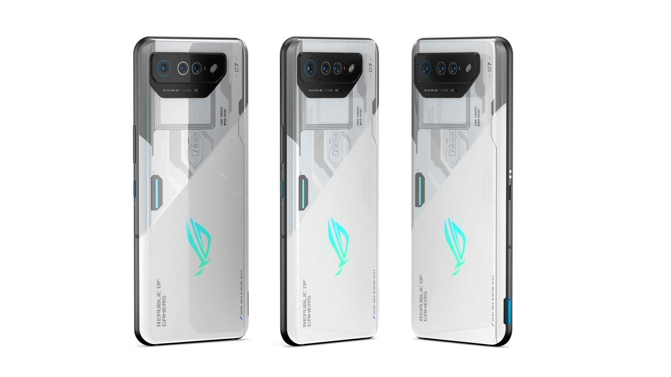 Asus ROG Phone 7 White 3D model_8