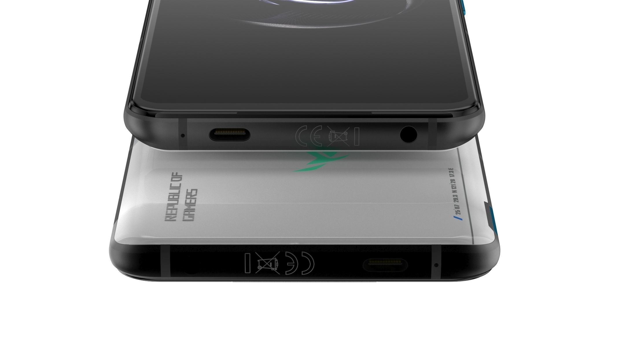 Asus ROG Phone 7 White 3D model_9