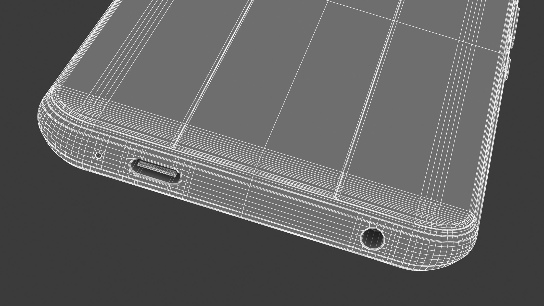 Asus ROG Phone 7 White 3D model_15