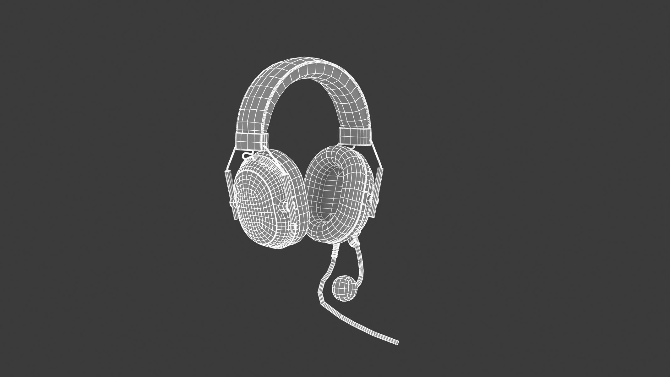 Blackshark V2 Headphone 3D model_21