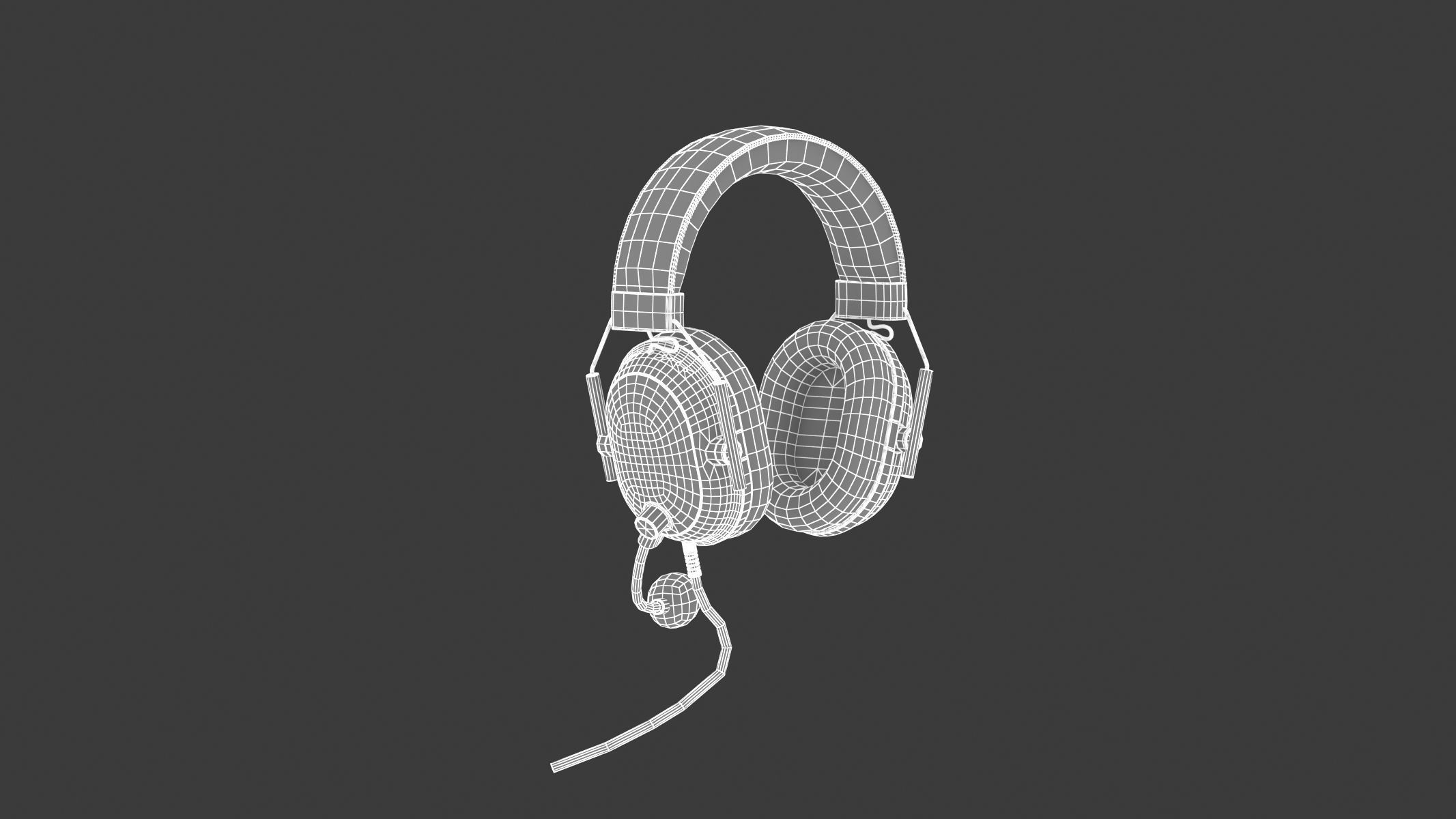 Blackshark V2 Headphone 3D model_25